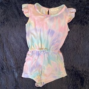 Kids Tie Dye Romper